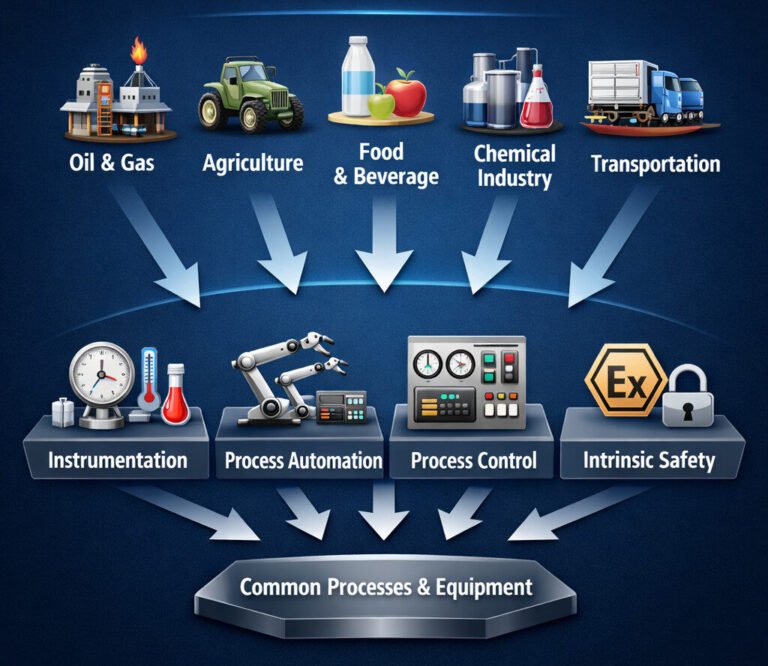 Sectors To Process Diagram